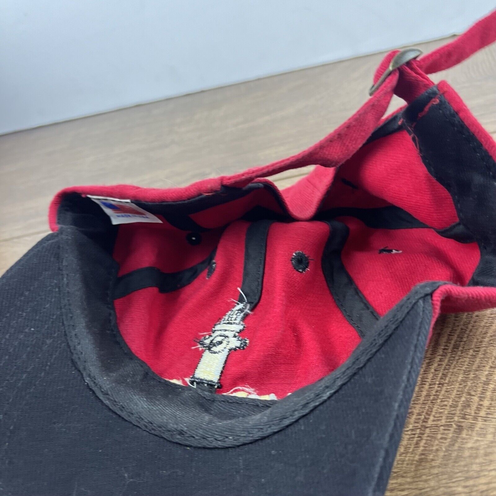Other M&H Valve Hat Fire Hydrant Hat Red Adjustable Hat Red Adult Size ONE SIZE - 11 Thumbnail
