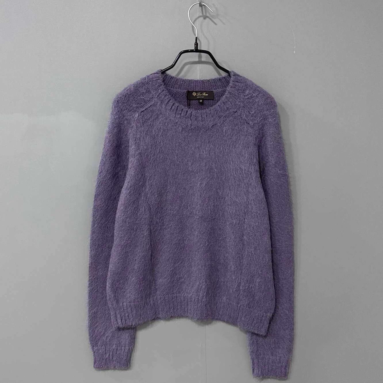 Loro Piana Loro Piana Mauve Cashmere-Alpaca Sweater Size M / US 6-8 / IT 42-44 - 1 Thumbnail