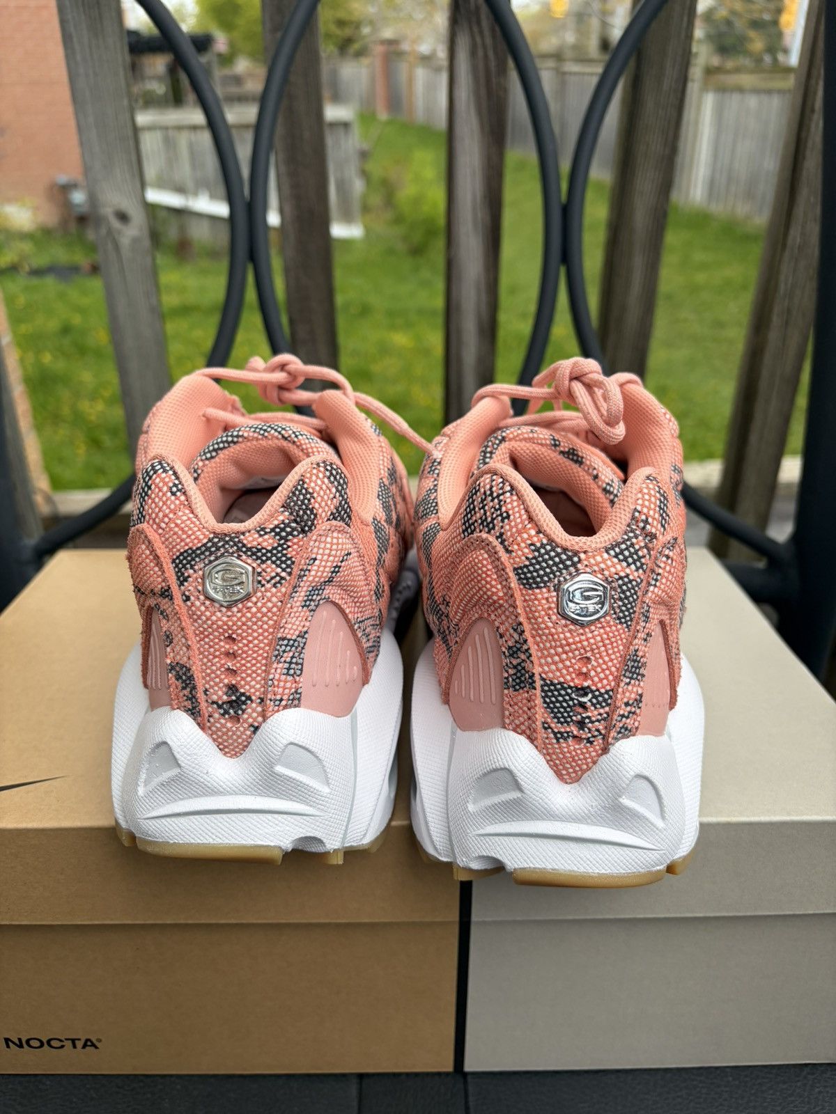 NOCTA Nike NOCTA Hot Step 2 Pink Snakeskin Size 11.5 Brand New Size US 11.5 / EU 44-45 - 5 Thumbnail