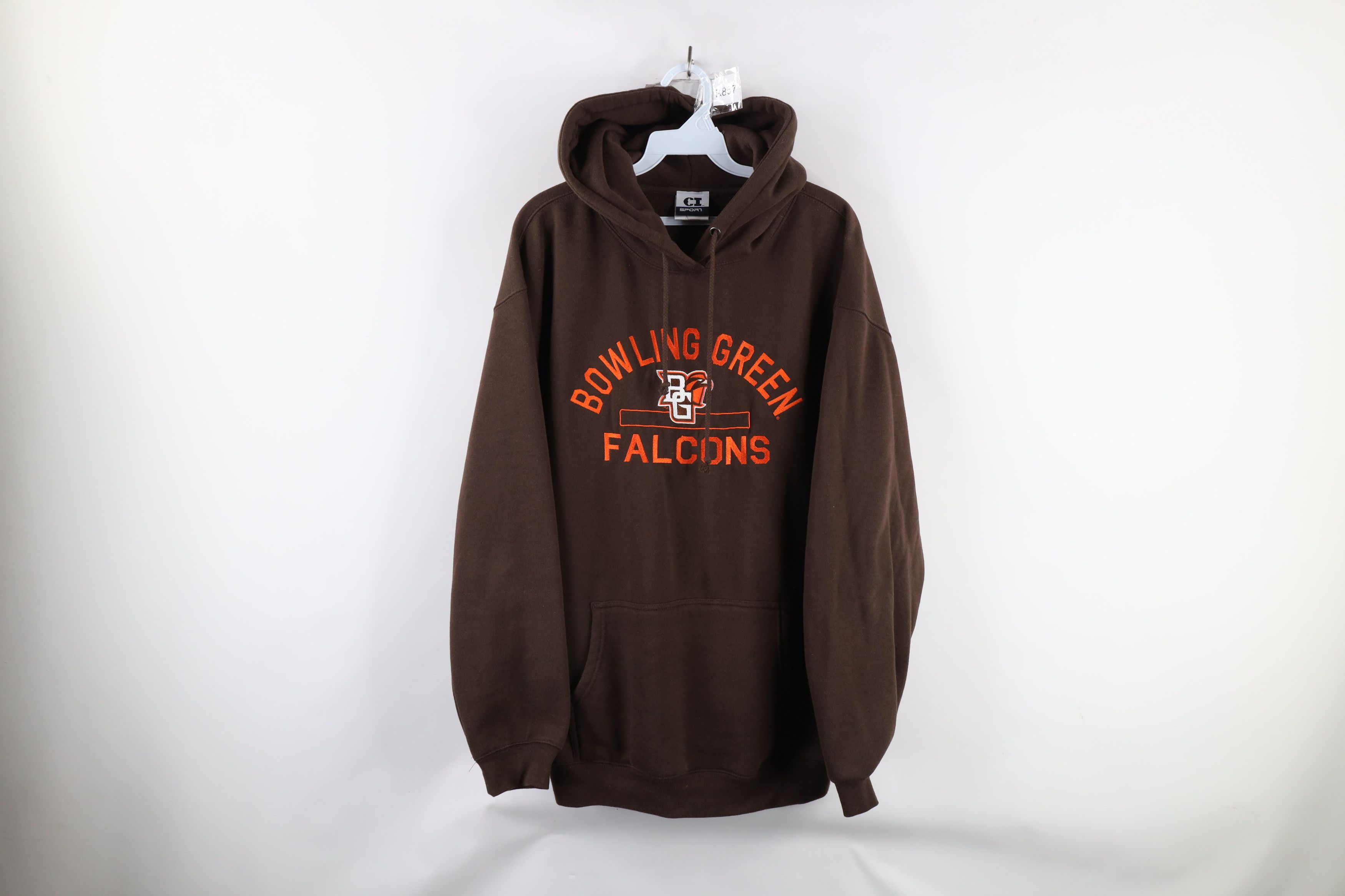 Vintage Vintage 90s Spell Out Bowling Green State University Hoodie Size US M / EU 48-50 / 2 - 1 Thumbnail