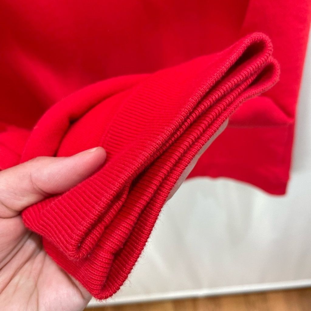 Raf Simons Raf Simons Red Graphic Transform Crew Neck Sweat Shirt - S Size US S / EU 44-46 / 1 - 9 Thumbnail