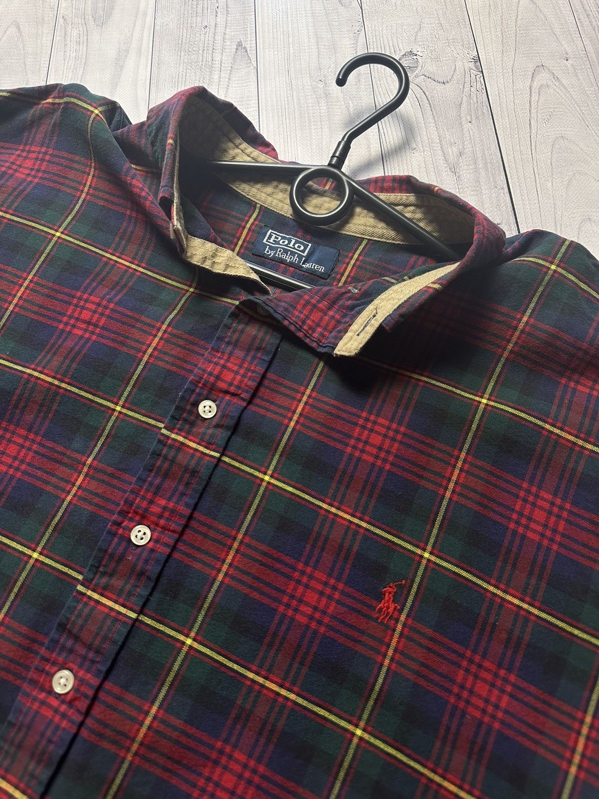 Polo Ralph Lauren × Vintage Vintage Polo Ralph Lauren shirt plaid size XXXL rare Size US XXL / EU 58 / 5 - 3 Thumbnail