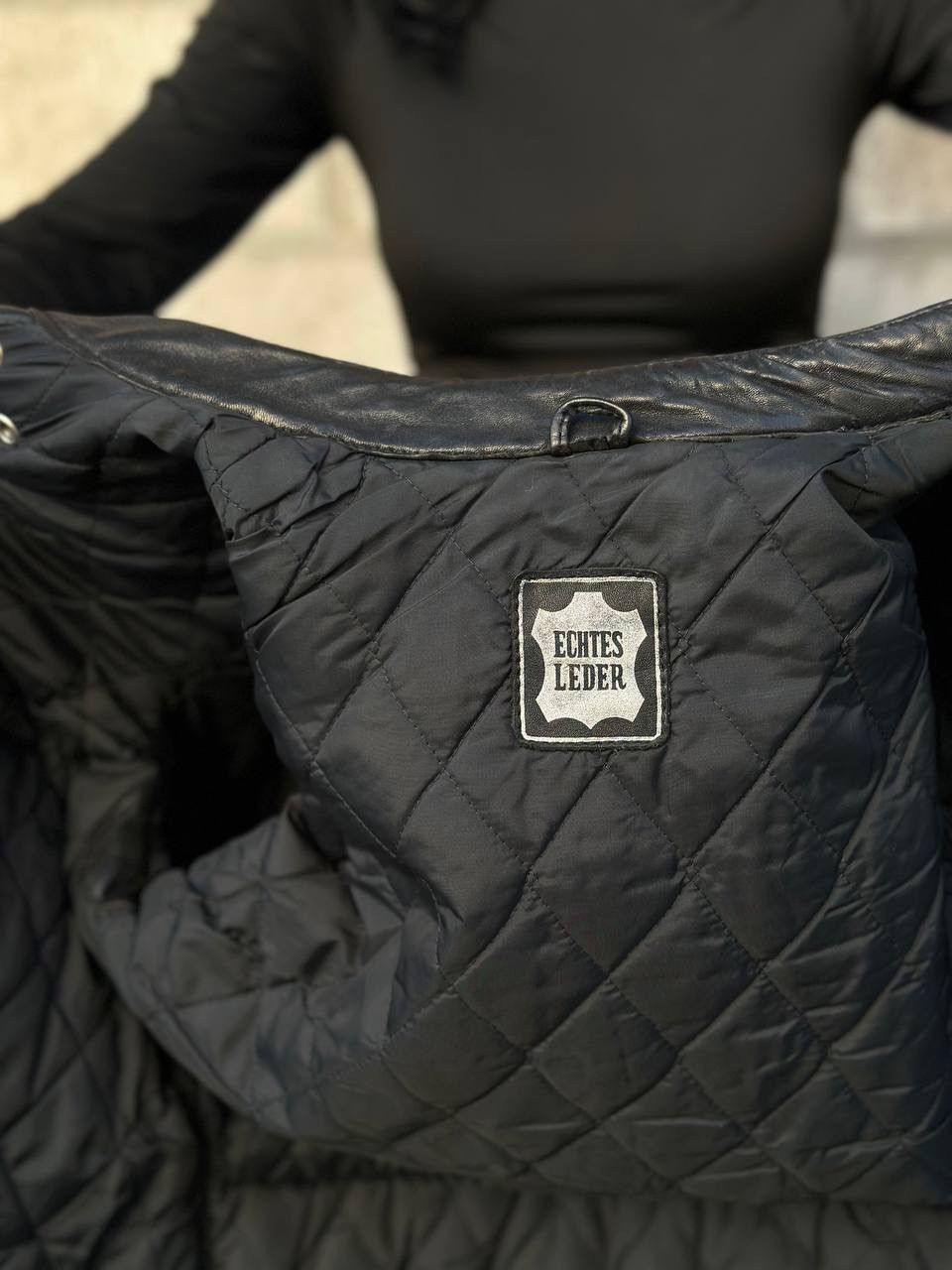 Genuine Leather VTG Moto Leather Jacket Size M Y2K Western 00s USA Hype Tren Size US L / EU 52-54 / 3 - 18 Thumbnail