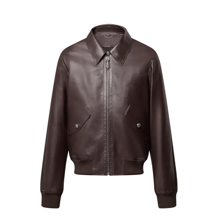 Louis Vuitton Elegant Leather Bomber Size US XL / EU 56 / 4 - 1 Thumbnail