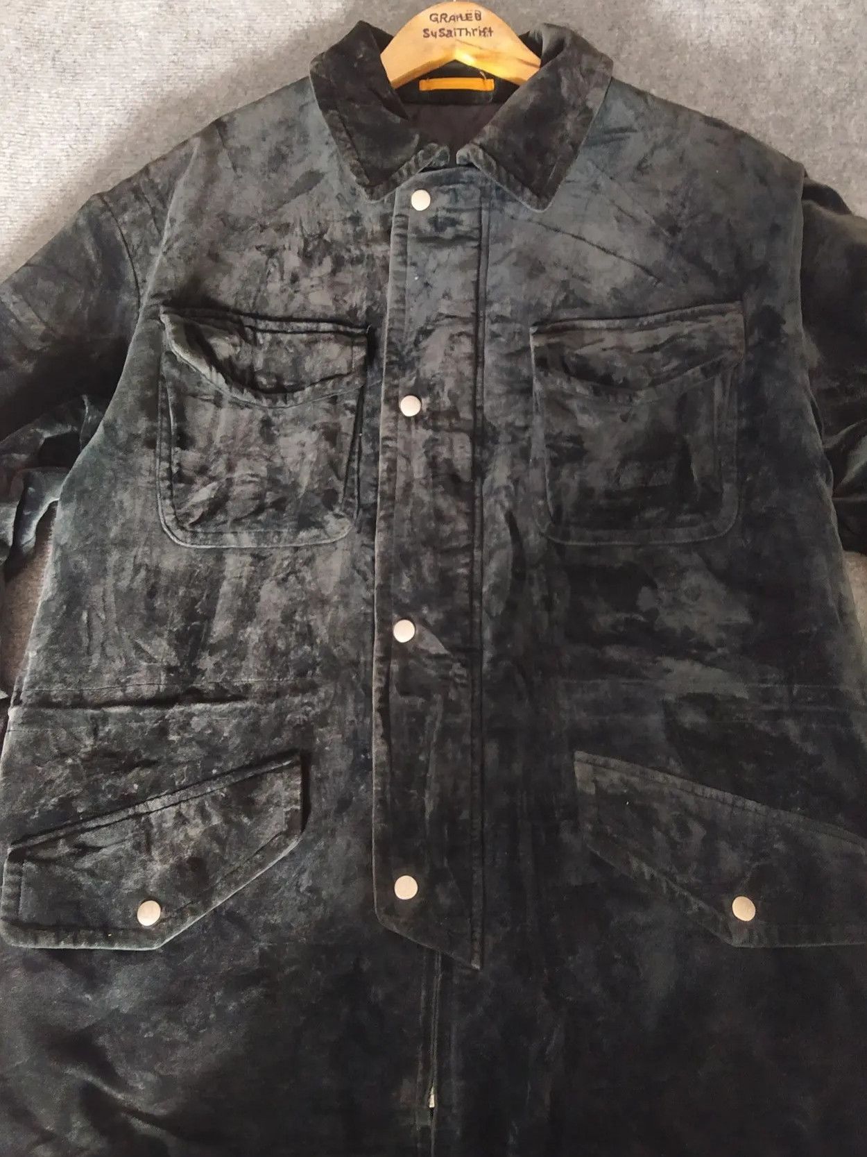 Lancel Lancel valvet jacket vintage 90's rare pattern Size US M / EU 48-50 / 2 - 6 Thumbnail