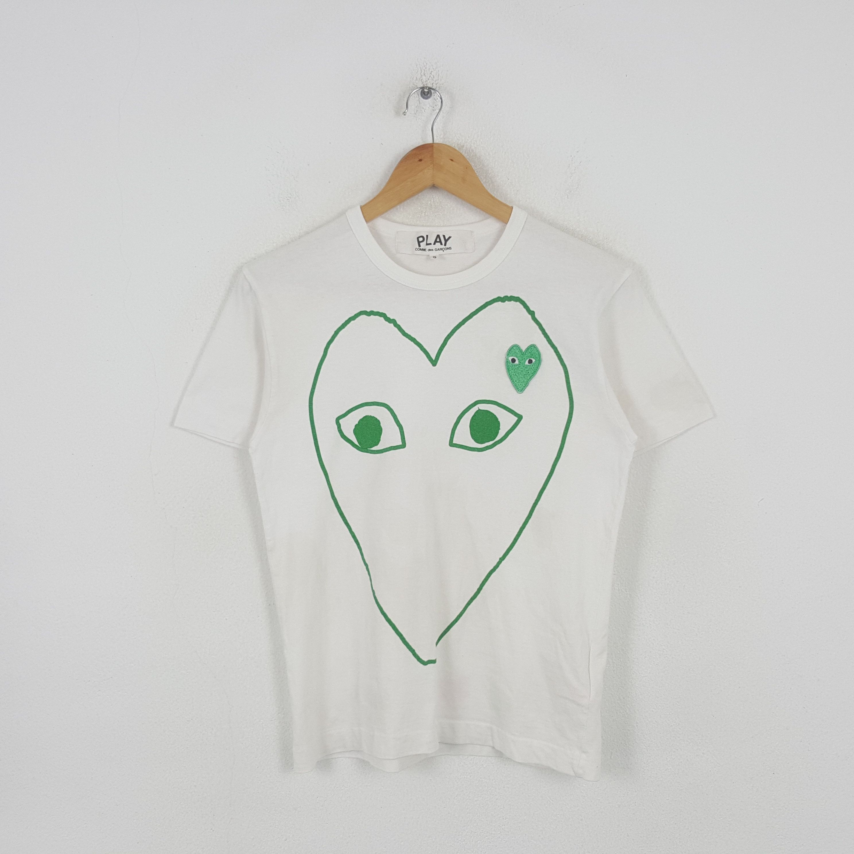 Comme des Garcons PLAY Vintage Play Comme des Garcons Japanese Tshirt RR15 Size US S / EU 44-46 / 1 - 1 Thumbnail