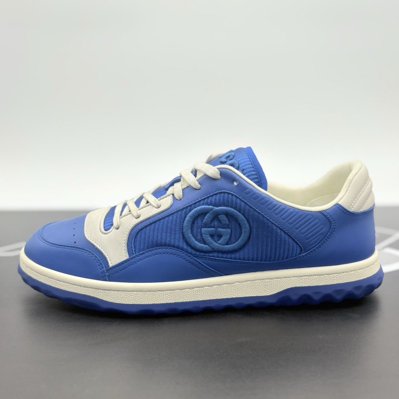 Gucci Gucci MAC80 Sneaker ' Blue White ' | EXCELLENT CONDITION! Size US 9.5 / EU 42-43 - 8 Thumbnail