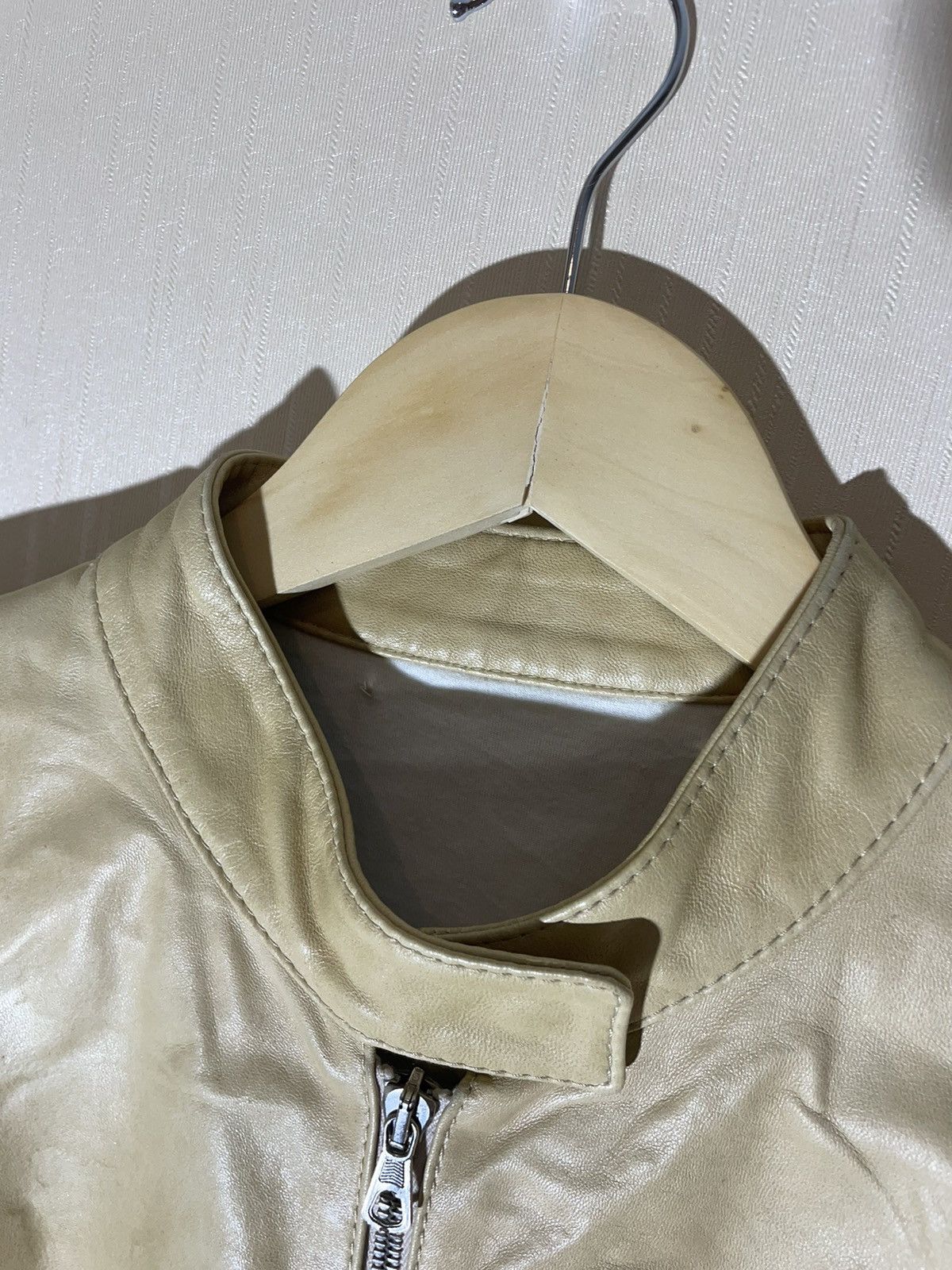 Brunello Cucinelli Brunello Cucinelli leather jacket Size L / US 10 / IT 46 - 10 Thumbnail
