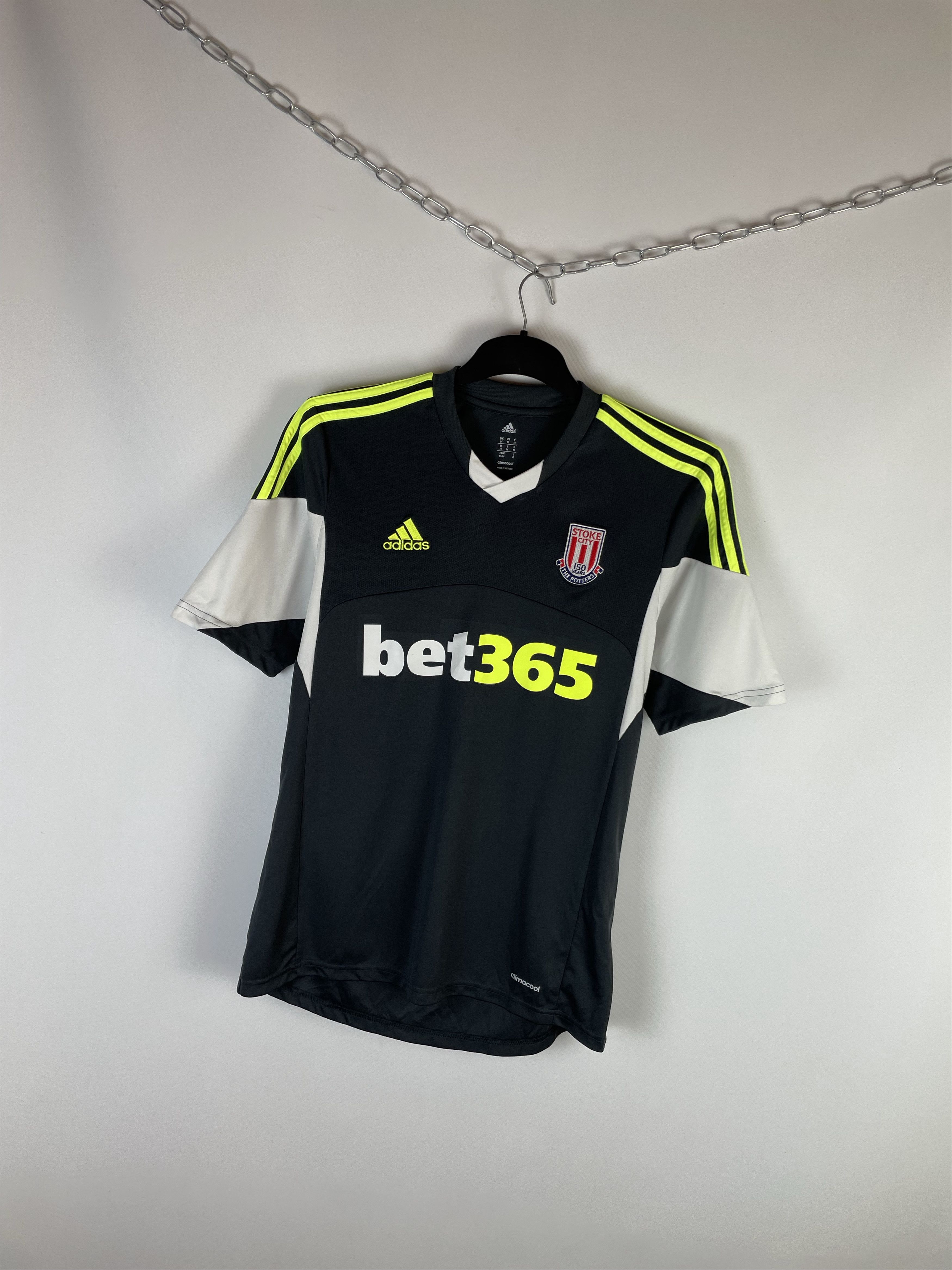 Adidas Adidas Stoke City 2013 2014 away soccer jersey football Size US M / EU 48-50 / 2 - 2 Thumbnail