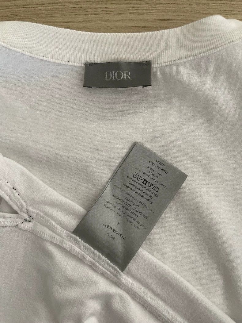 Dior Dior Tiger embroidered white short sleeves Size S / US 4 / IT 40 - 3 Thumbnail