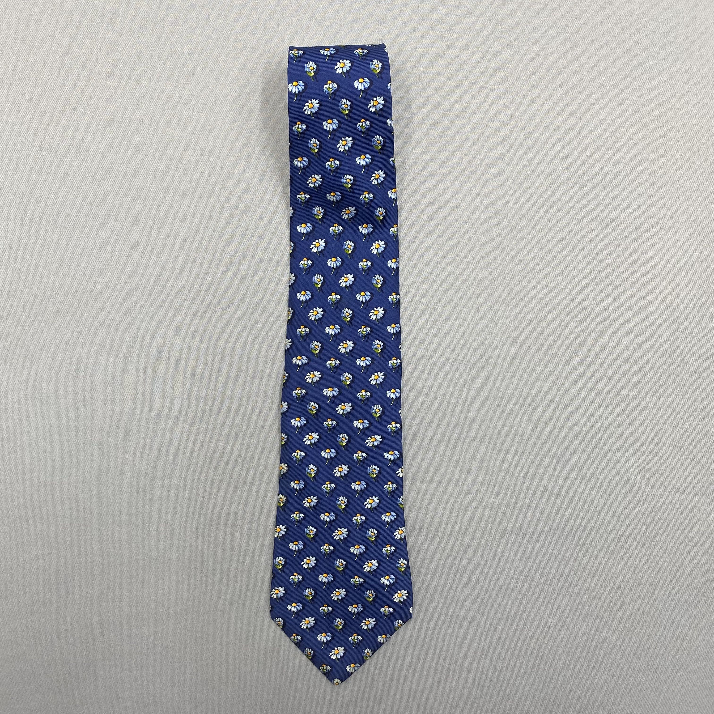 Salvatore Ferragamo Vintage Salvatore Ferragamo SILK Necktie Cravate Pure Silk Size ONE SIZE - 3 Thumbnail