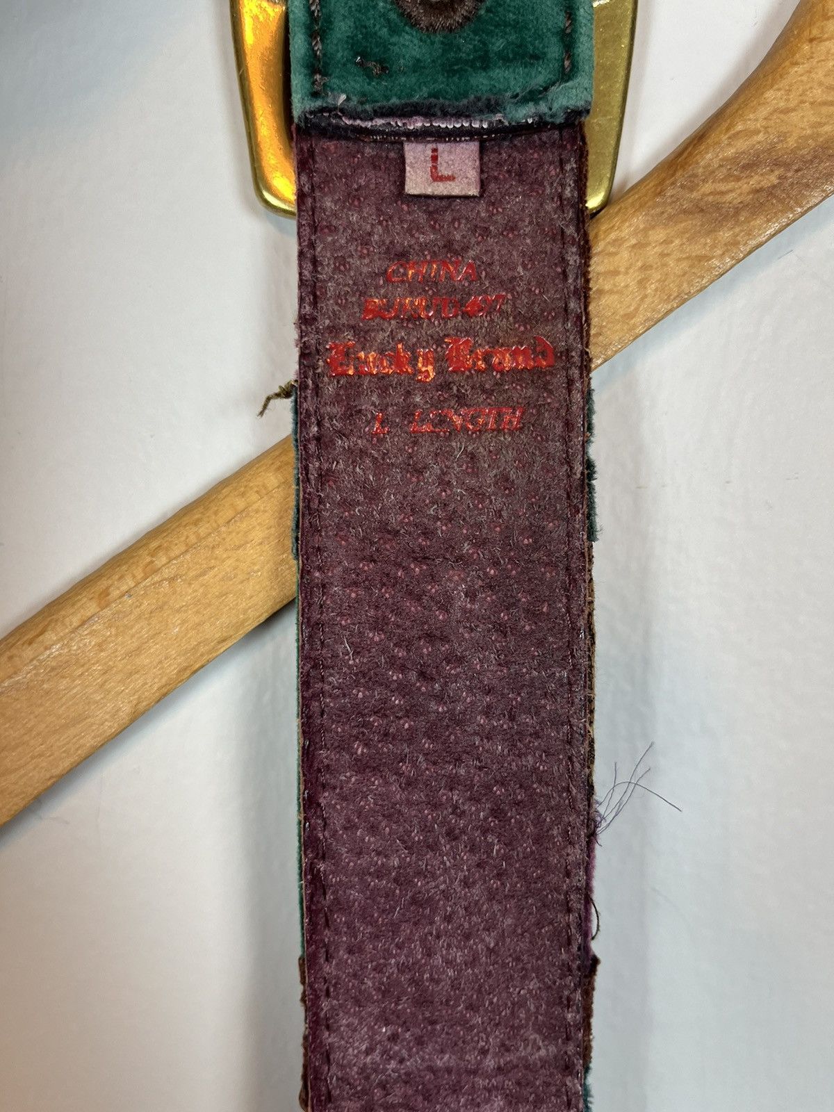 Japanese Brand × Lucky Brand Lucky Brand Patchwork Belt Size ONE SIZE - 9 Thumbnail