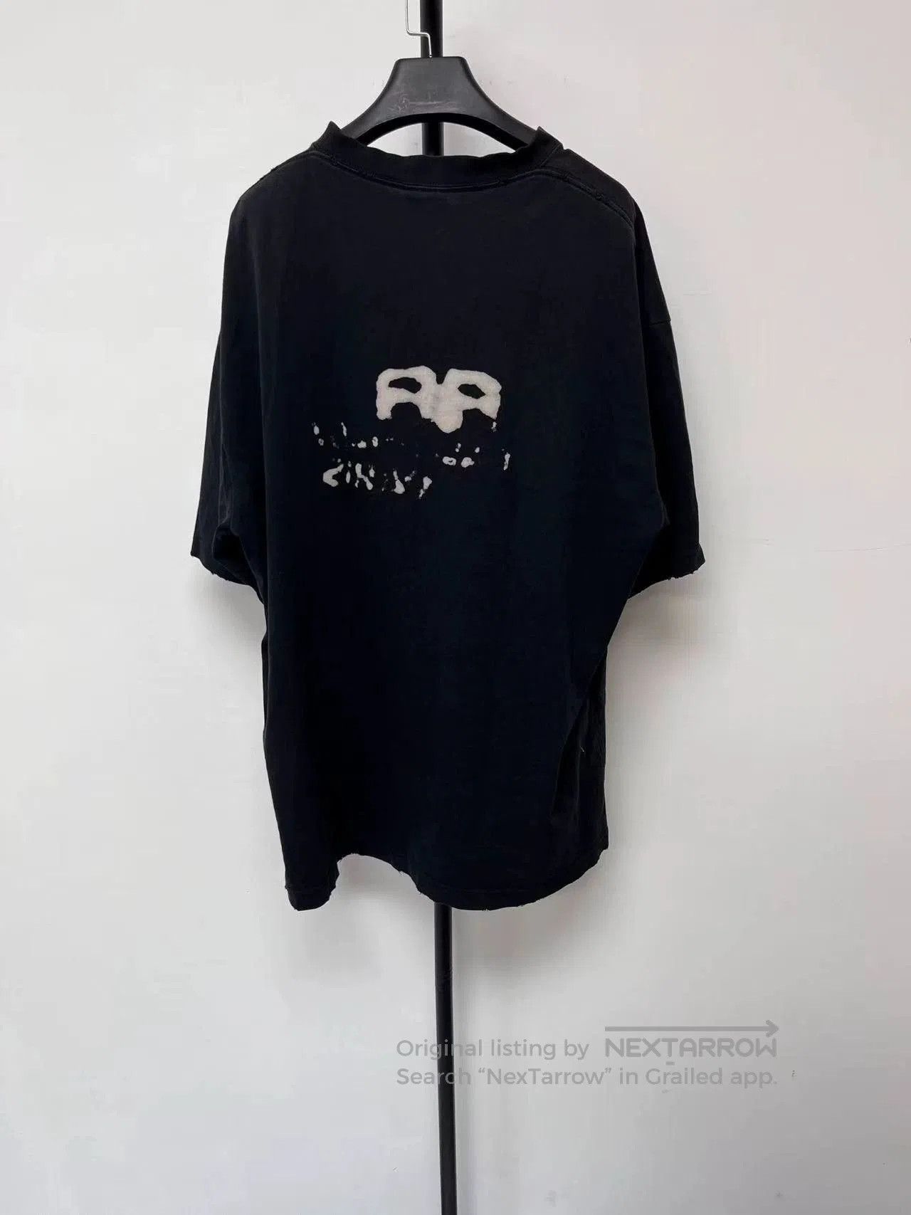 Balenciaga Balenciaga Logo Print Crewneck Short Sleeve T-shirt. Size US XL / EU 56 / 4 - 2 Thumbnail