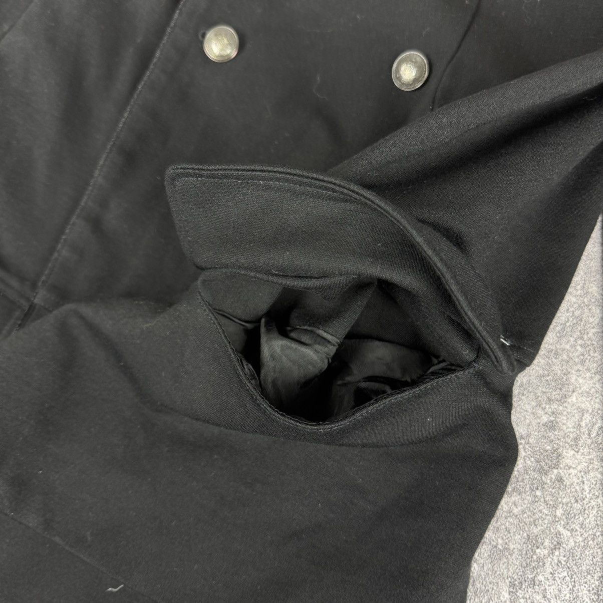 If Six Was Nine Black Double-Breasted Napoleon Jacket / Military Style Size L / US 10 / IT 46 - 7 Thumbnail