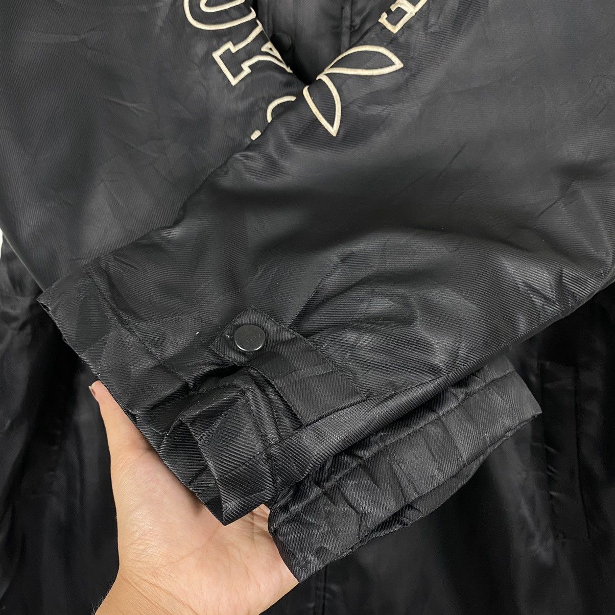 Japanese Brand × Playboy Playboy Long Coach Jacket Hoodies Size XL Size US XL / EU 56 / 4 - 11 Thumbnail