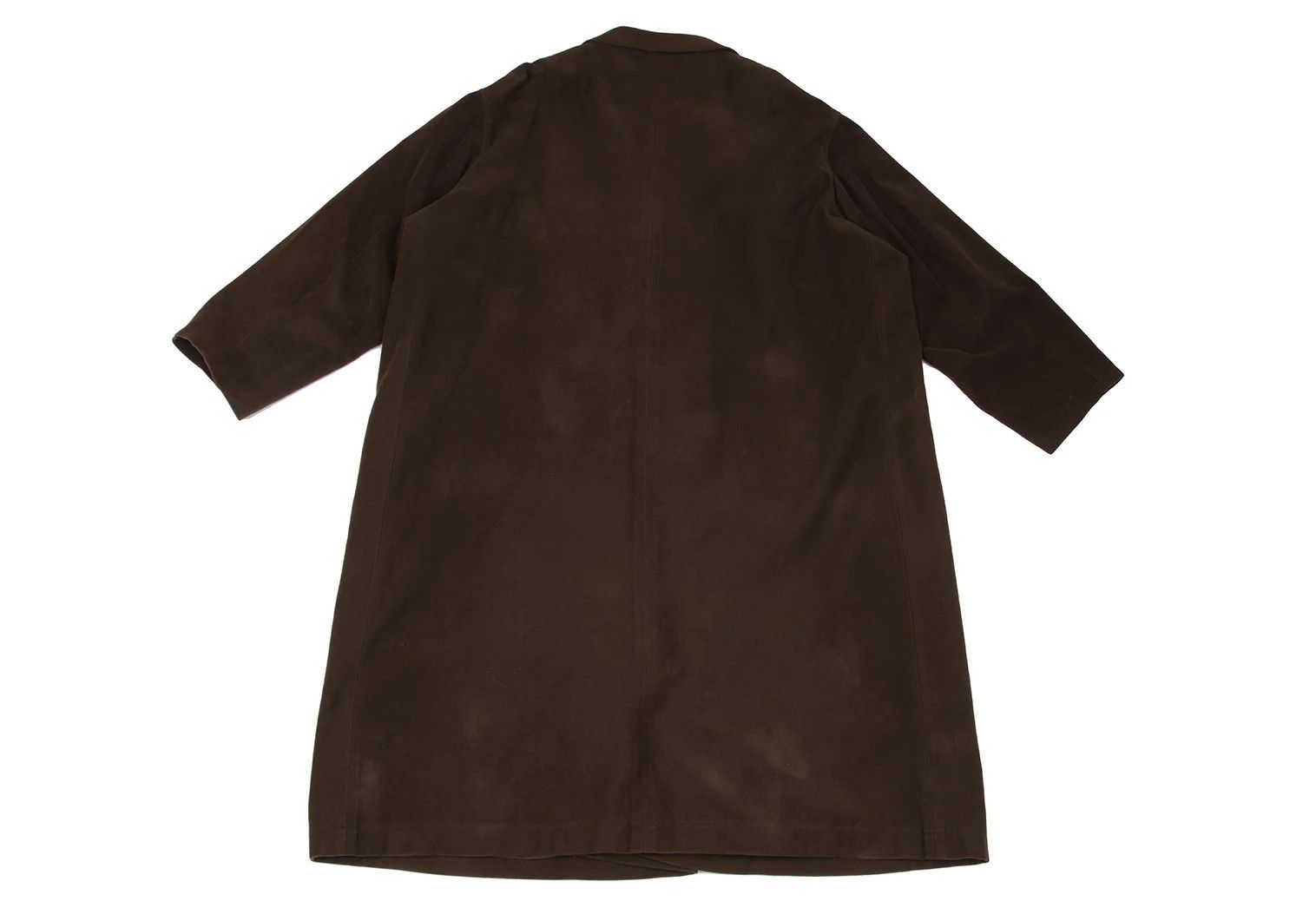 Jean Paul Gaultier Cotton Moleskin 3-Button Coat in Brown, Size L Size US L / EU 52-54 / 3 - 16 Thumbnail