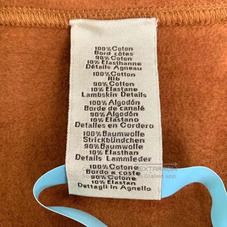 Hermes Hermes Orange Logo Cotton Baseball Jacket. Size US M / EU 48-50 / 2 - 7 Thumbnail