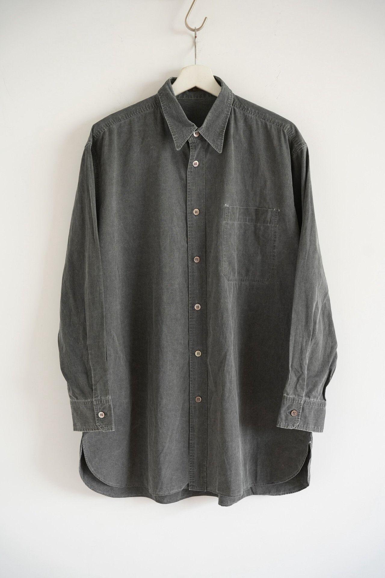 Y's for Men Yohji Yamamoto 90s Vintage Cotton Shirt Size US M / EU 48-50 / 2 - 1 Thumbnail