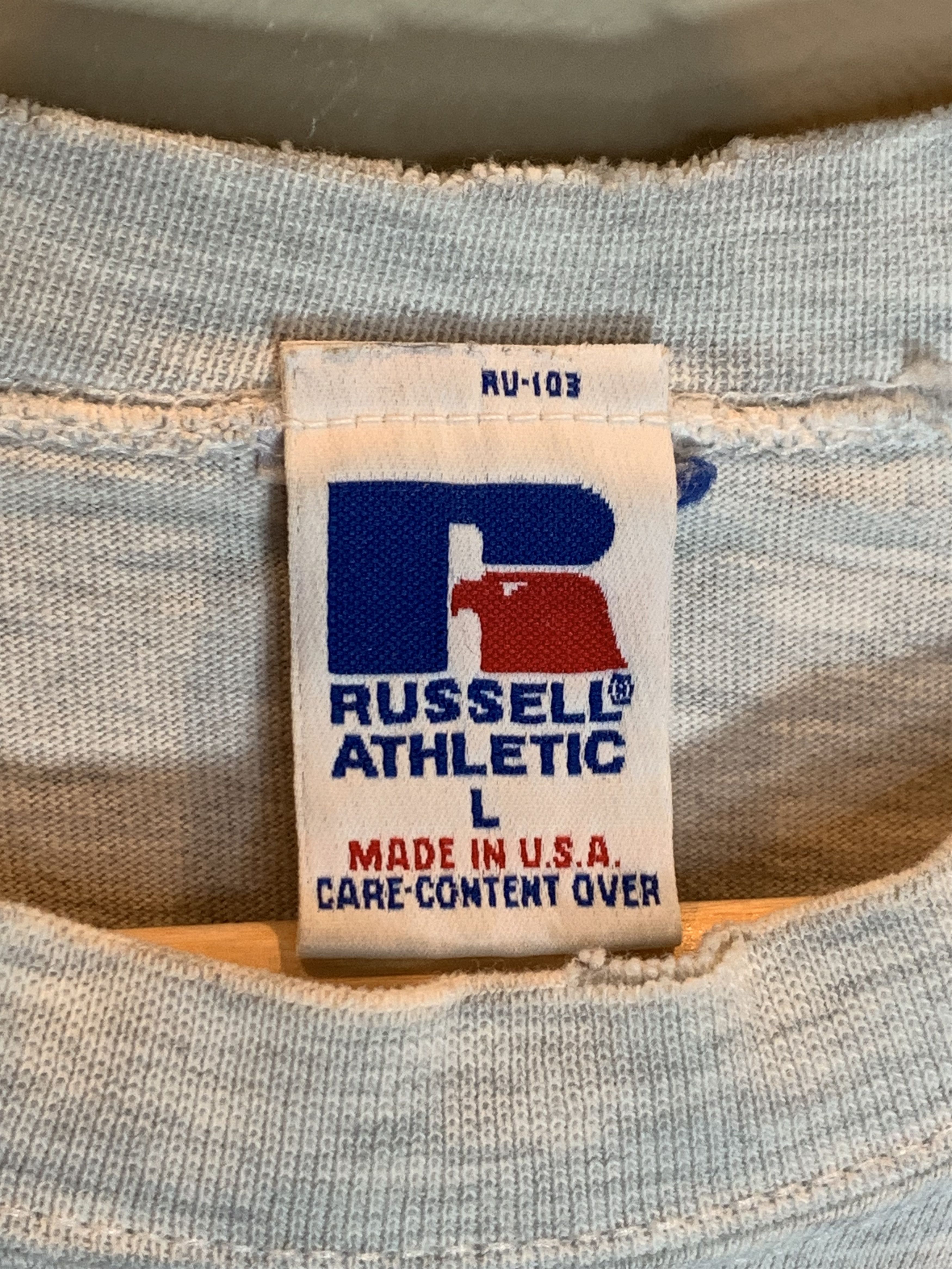 Vintage *RARE* Vintage 90’s Chico State University Russell T-Shirt L Size US L / EU 52-54 / 3 - 8 Thumbnail