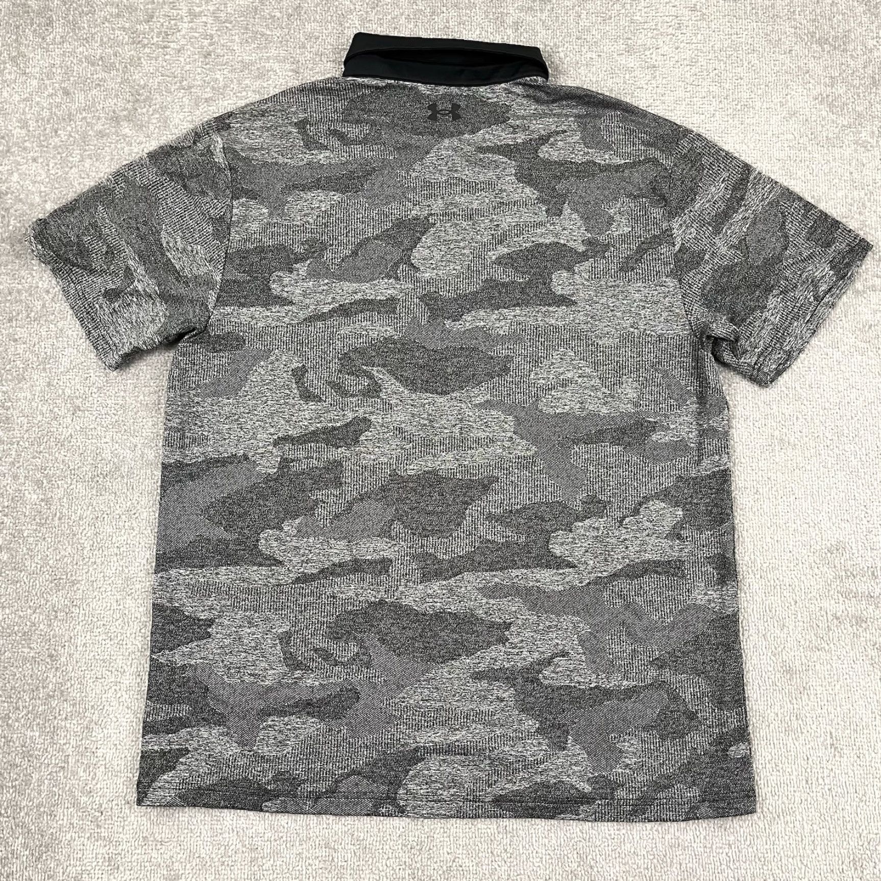 Under Armour Under Armour Playoff Polo Shirt Mens 2XL Gray Camo Performance Golf Stretch Size US XXL / EU 58 / 5 - 7 Thumbnail