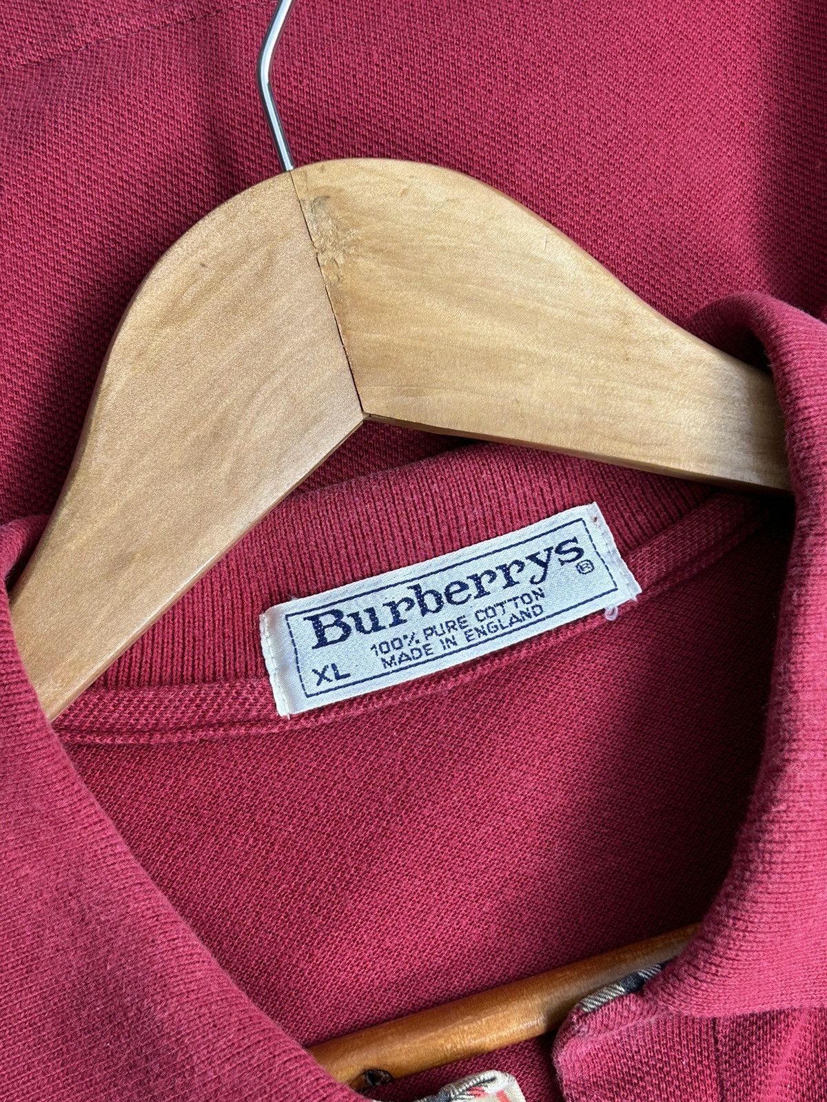 Burberry Burberrys vintage polo shirt Size US XL / EU 56 / 4 - 10 Thumbnail