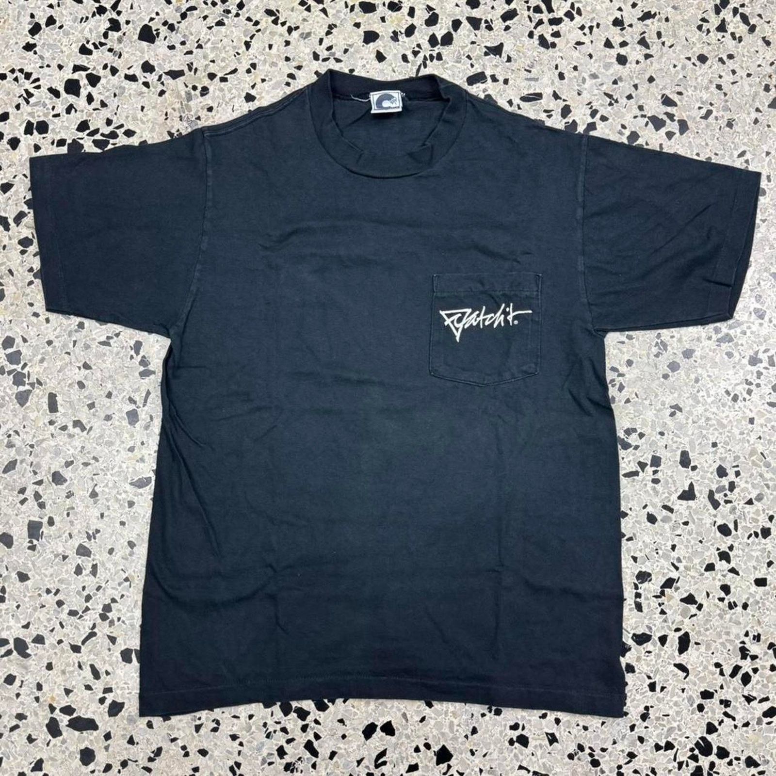 Other × Vintage VINTAGE 90S SINGLE STITCH CATCH IT WORLD CONCERN POCKET TEE: Size US L / EU 52-54 / 3 - 3 Thumbnail