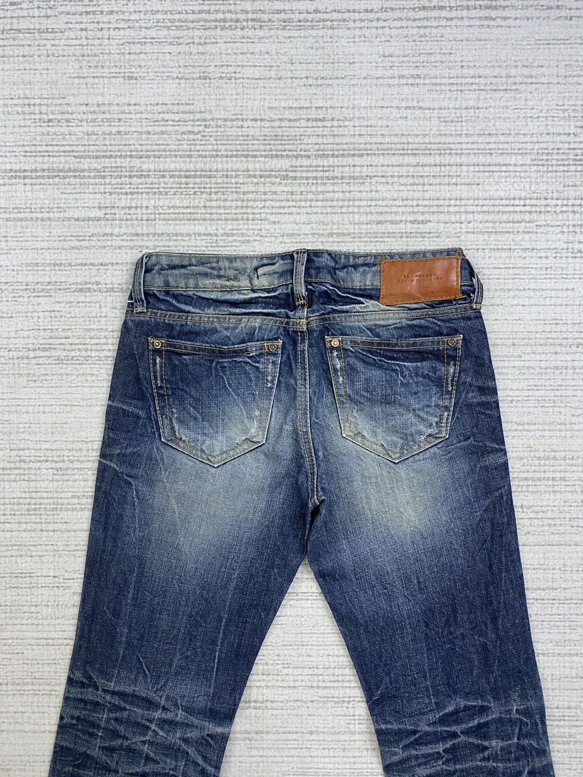 If Six Was Nine × Japanese Brand × Vintage Vintage Flare Tbj Nearby Distressed Denim Jeans Size US 27 - 12 Thumbnail