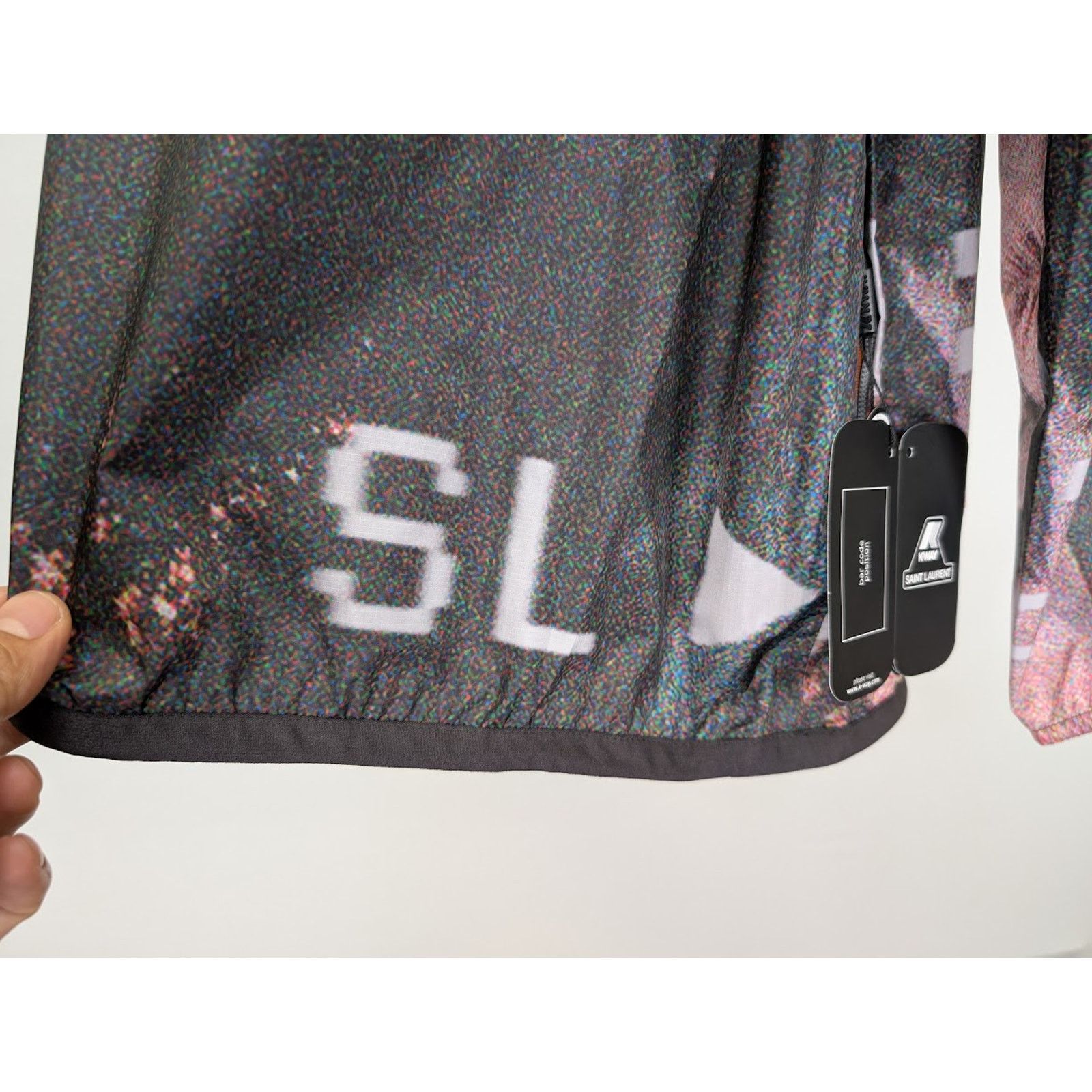 Saint Laurent Paris o1rshd1 Zip Hoodies in Multicolor Size US S / EU 44-46 / 1 - 14 Thumbnail