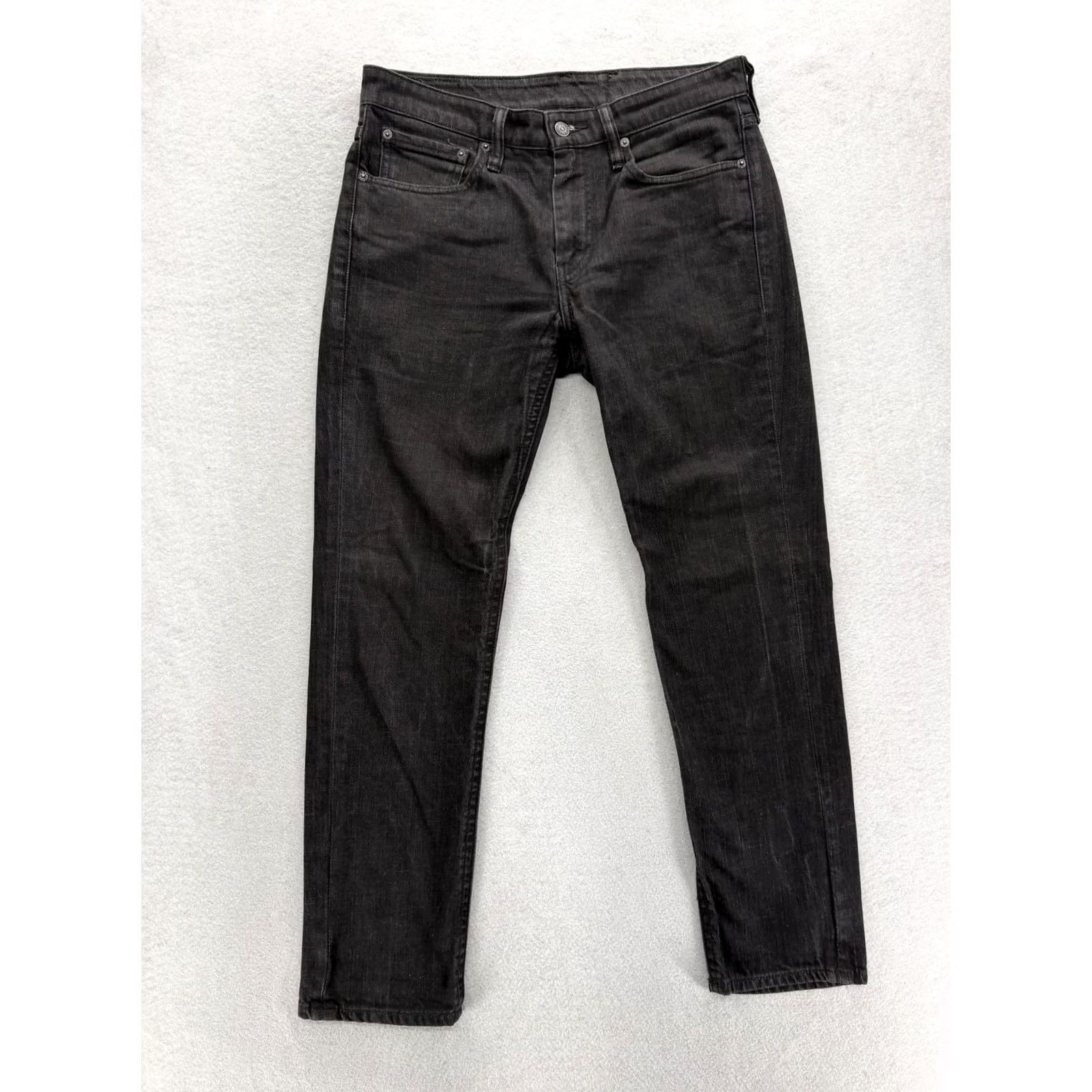 Levi's Levi's 511 Jeans Slim Straight Charcoal Wash Black Mens 32x29 Cotton Cotton Blend Denim Zip Pockets Logo Size US 32 / EU 48 - 2 Thumbnail