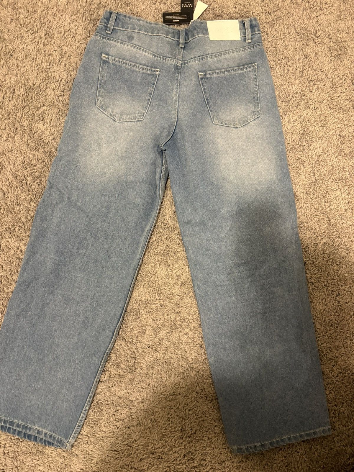 Boohoo Boohooman rhinestone jeans Size US 32 / EU 48 - 5 Thumbnail