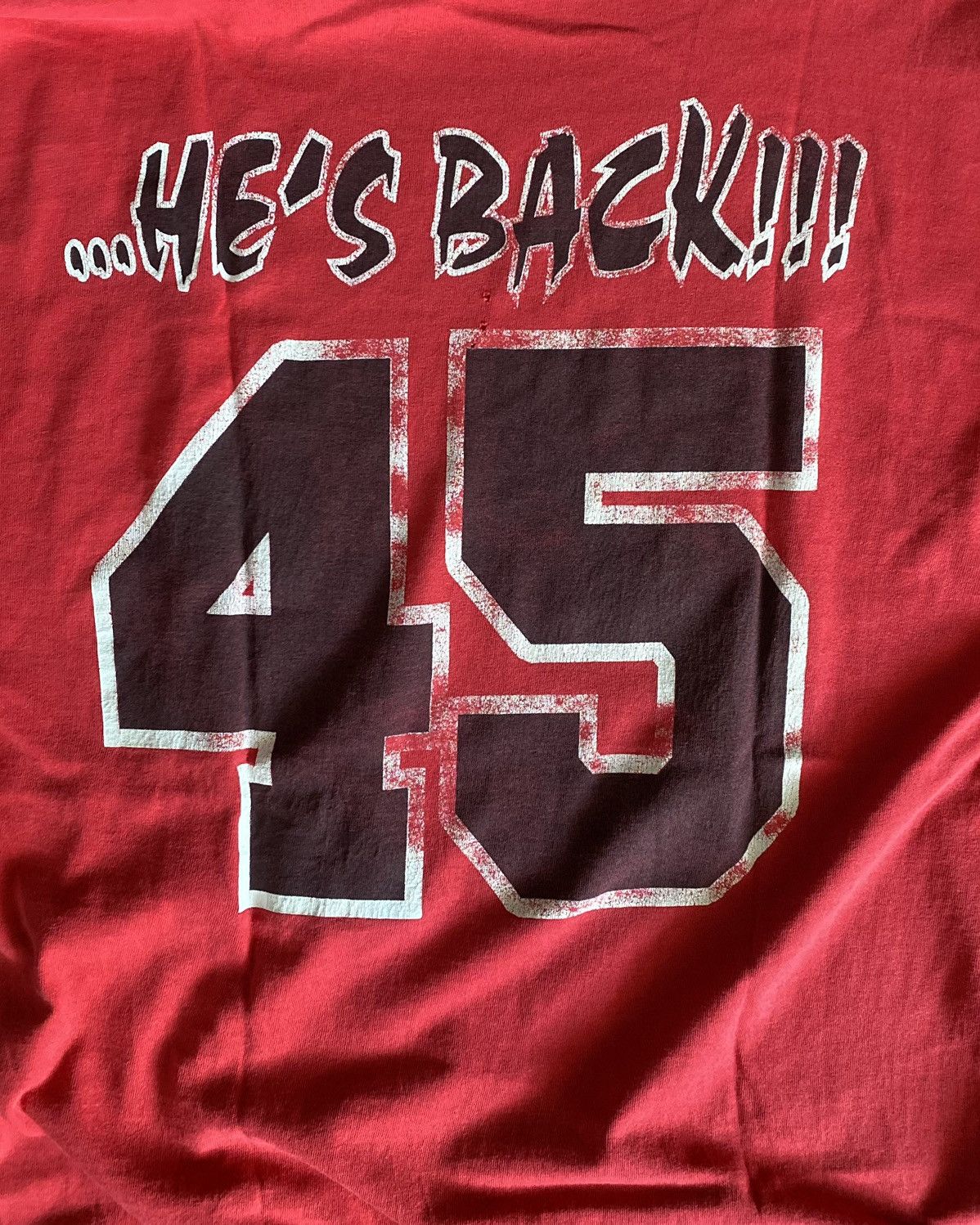 Starter T-Shirt Vintage Starter Michael Jordan 45 chicago bulls Vtg Size US XL / EU 56 / 4 - 6 Thumbnail