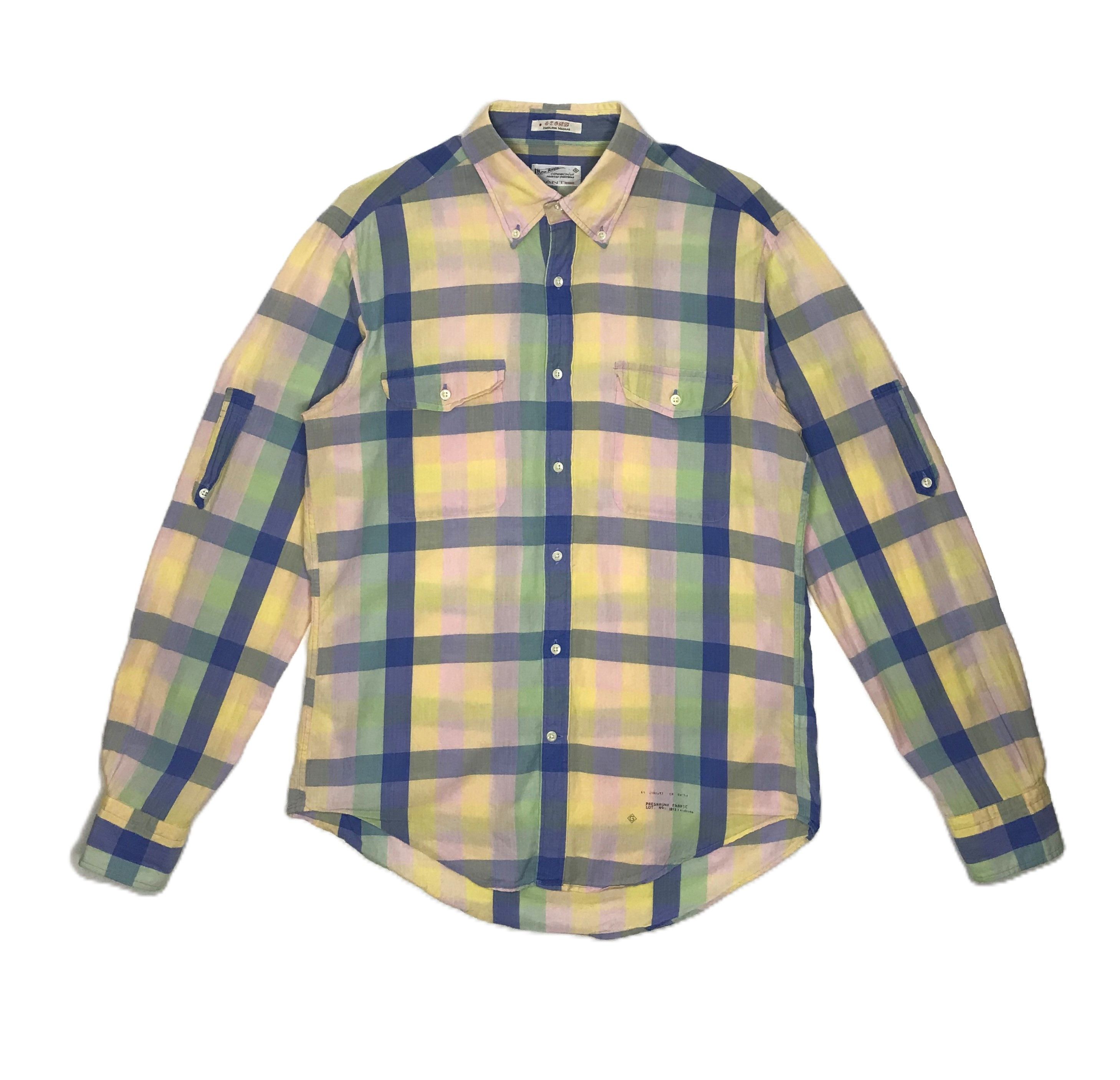 Gant Rugger Gant Rugger Mens Checked Shirt Size M Size US M / EU 48-50 / 2 - 1 Thumbnail