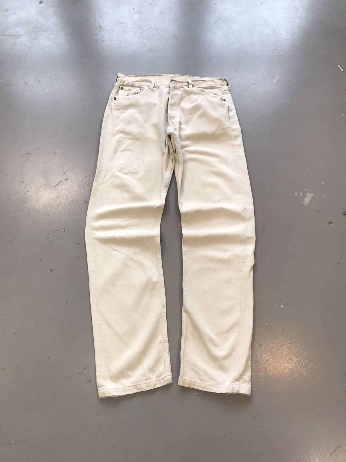 Levi's × Vintage Vintage Levi’s straight fit botten up denim Size US 32 / EU 48 - 1 Thumbnail
