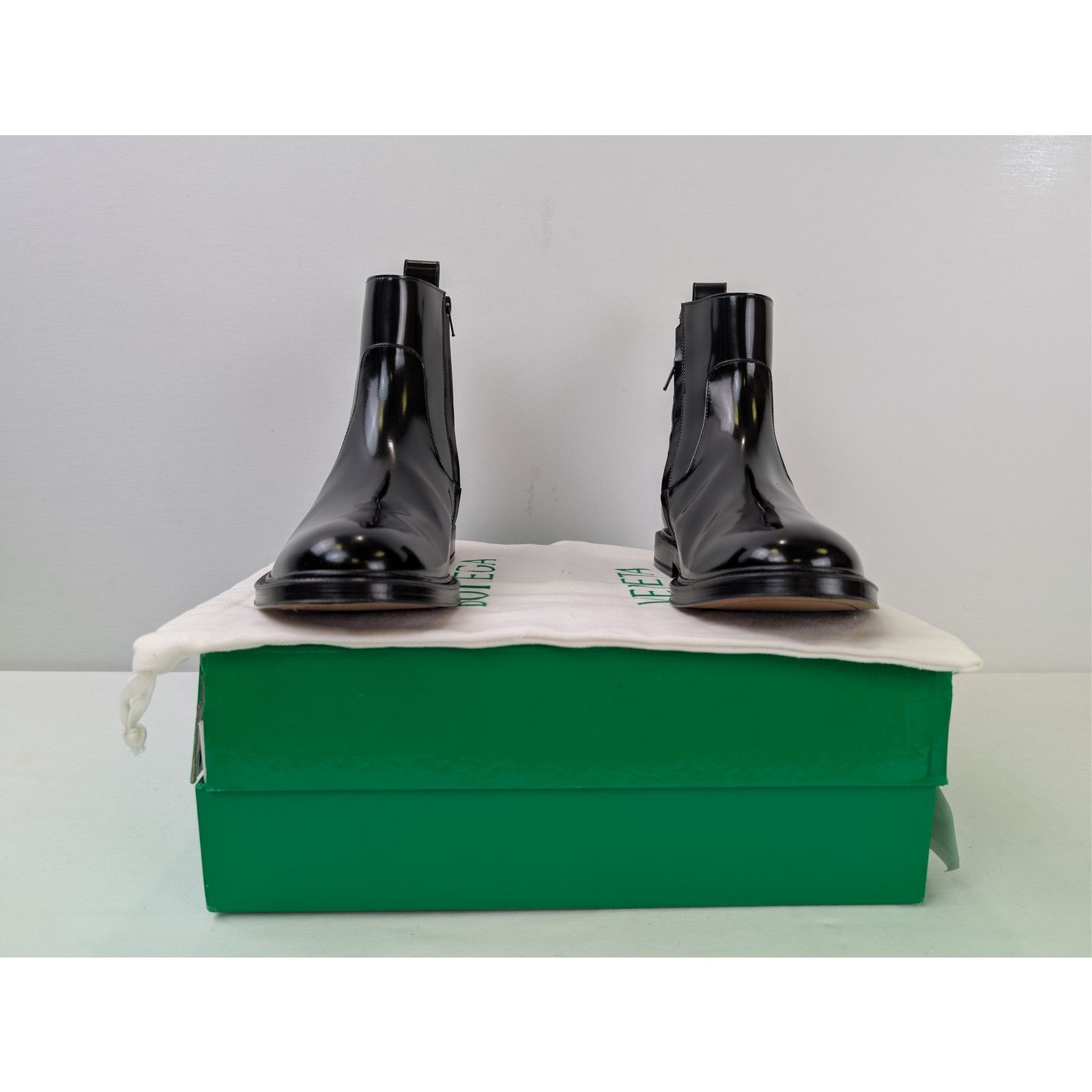 Bottega Veneta o1rshd1 Okinawa Brush Ankle Boots Calfskin in Black Size US 10 / EU 43 - 17 Thumbnail