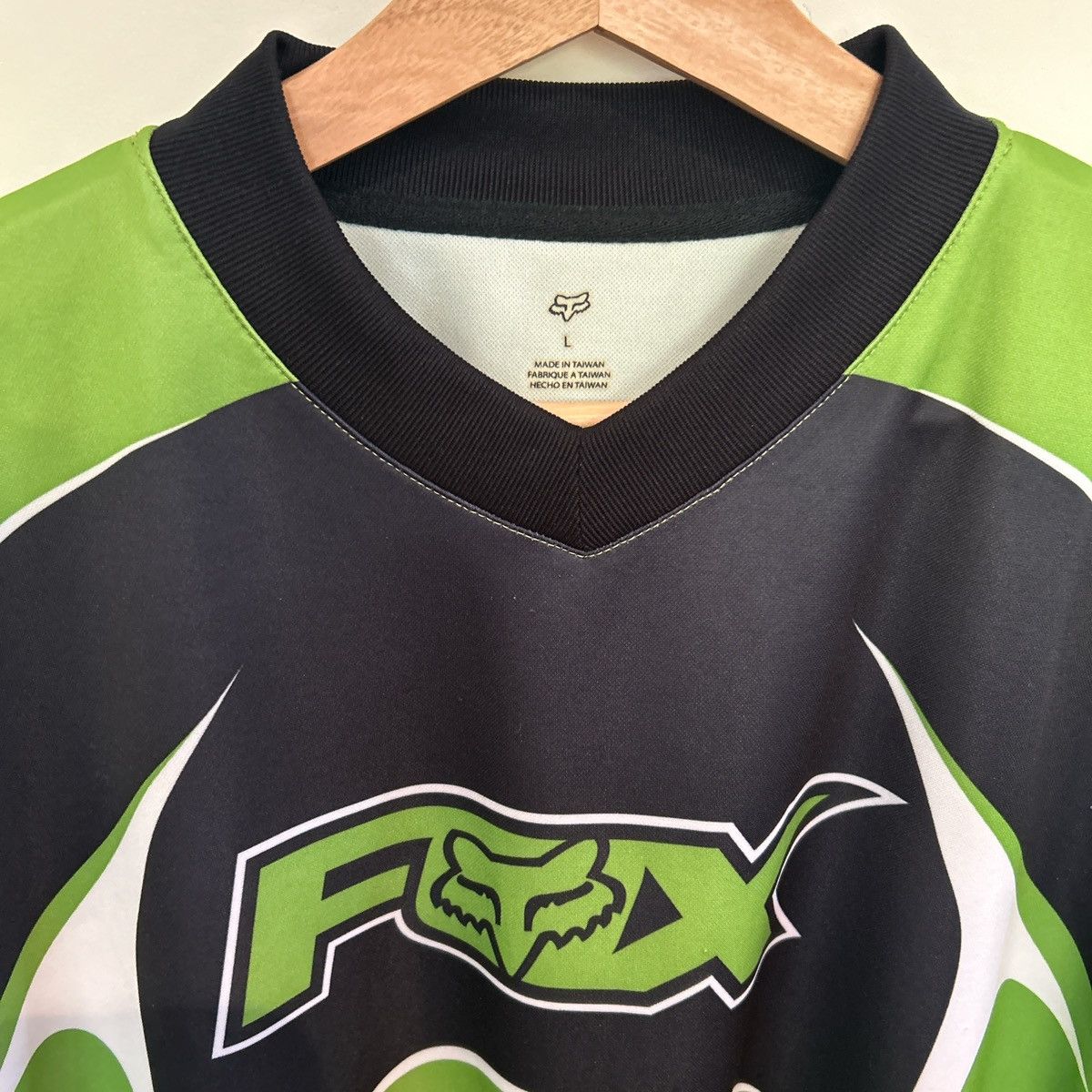 Fox Racing Vintage Fox Racing Motocross Jersey Size US L / EU 52-54 / 3 - 3 Thumbnail