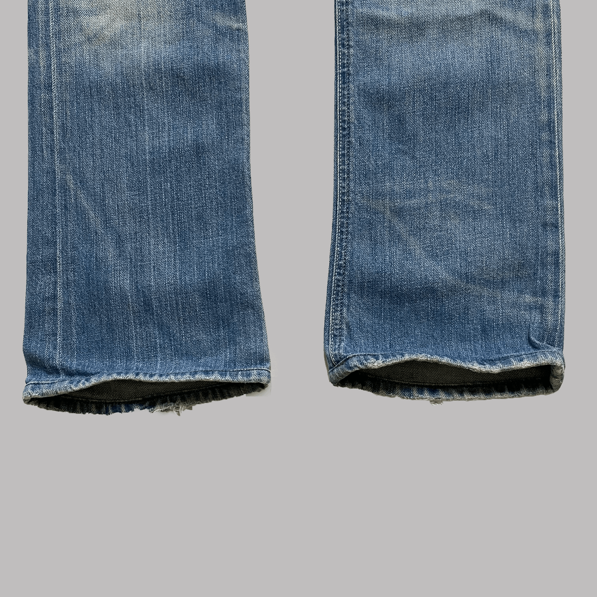 Diesel Diesel Back Stitching Faded Blue Denim Jeans Size 30" / US 8 / IT 44 - 4 Thumbnail