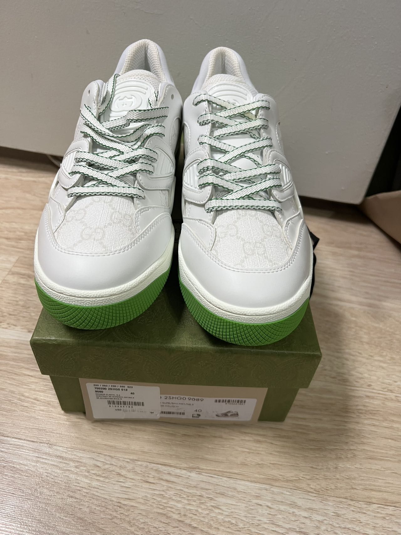 Gucci Gucci Demetra GG Low White (Women's) Size US 10 / IT 40 - 1 Thumbnail