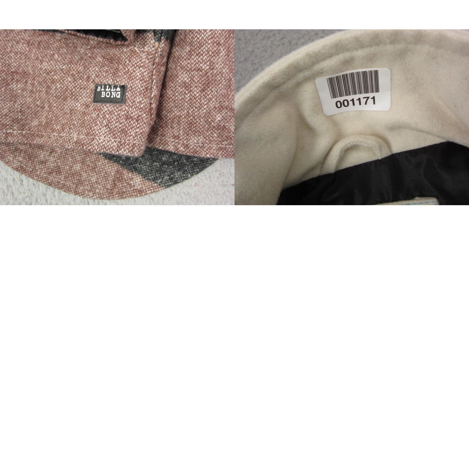 Billabong VINTAGE Billabong Jacket Womens Small Creme Striped Wool Cropped 90s Brown Size S / US 4 / IT 40 - 9 Thumbnail