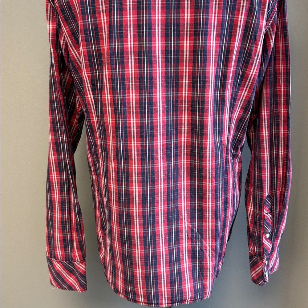 True Religion True Religion Plaid Western Shirt XL 100% Cotton Size US XL / EU 56 / 4 - 6 Thumbnail