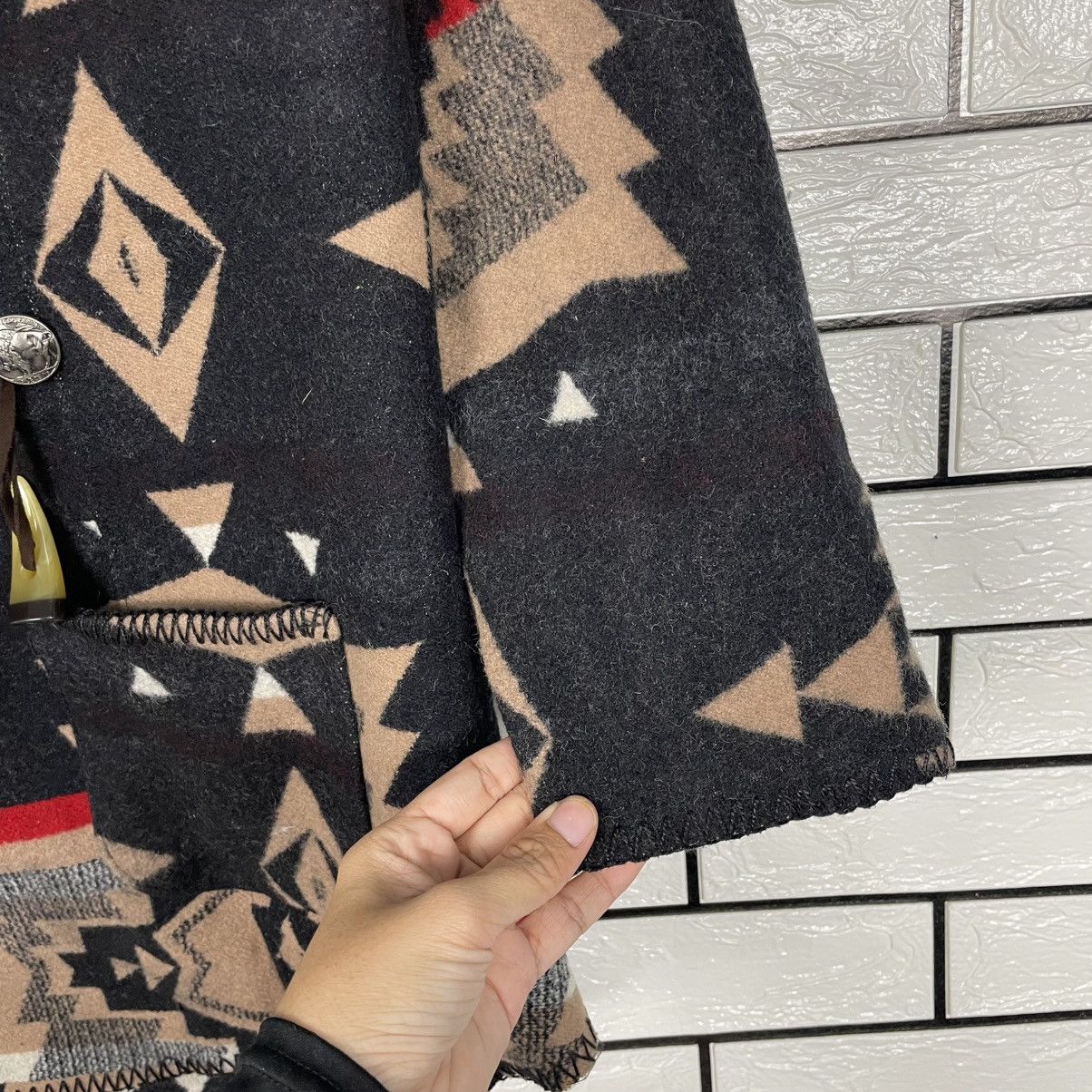Johnson Woolen Mills Vintage 70s Johnson Woolen Mills Aztech Navajo Jacket Size US M / EU 48-50 / 2 - 13 Thumbnail