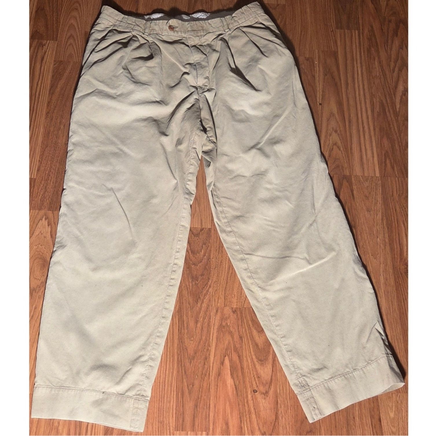 Hugo Boss Hugo Boss Khaki Corduroy Pants - Size 34x29 - Excellent Size US 34 / EU 50 - 3 Thumbnail