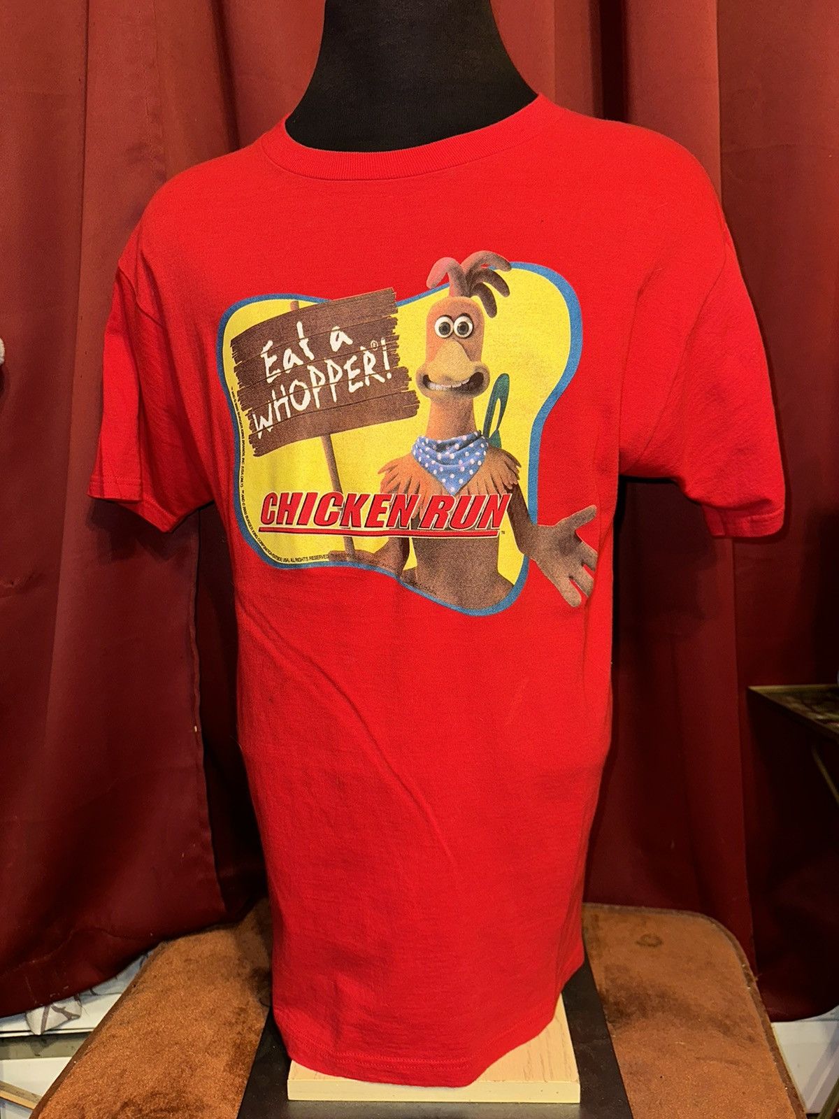 Other Vintage Chicken Run Tshirt Y2K Cartoon Movie Tee Grail Size US L / EU 52-54 / 3 - 1 Thumbnail