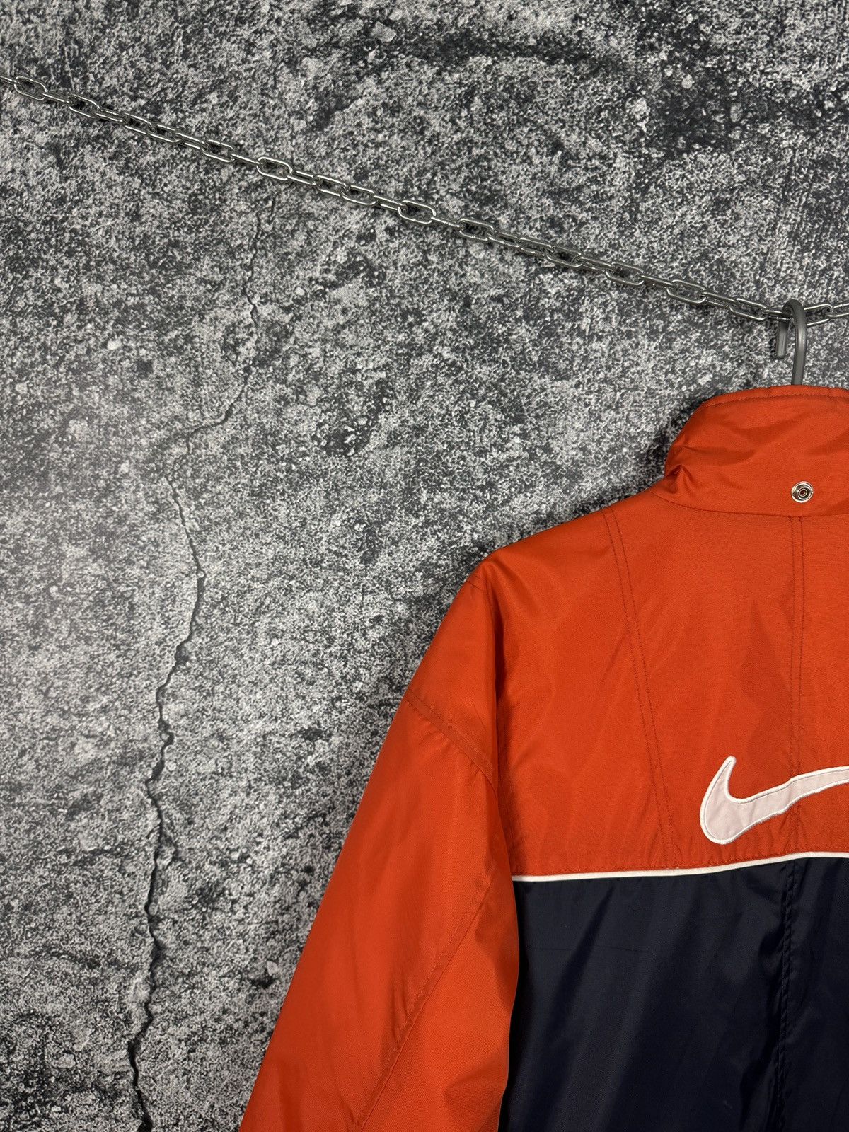 Nike Men’s Nike Vintage Jacket Retro 90s Big Swoosh Logo Size L Size US L / EU 52-54 / 3 - 14 Thumbnail