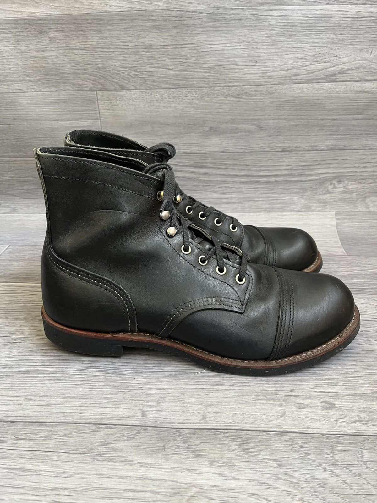 Red Wing Red wing iron ranger black leather biker boots sz 44 Size US 11 / EU 44 - 7 Thumbnail