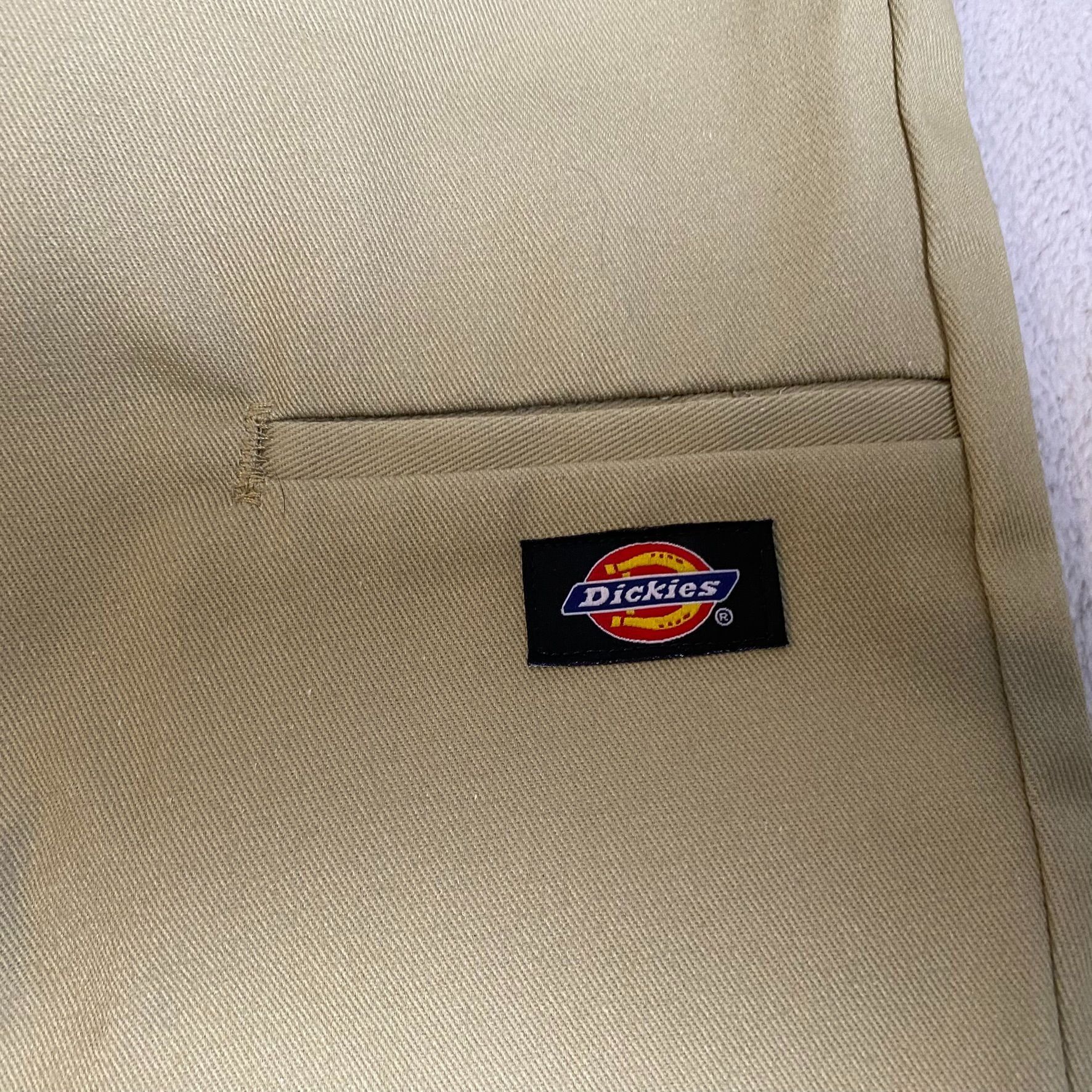 Dickies Dickies Mens Work Pants Khaki 44x32 Loose Fit Cotton Polyest Size US 44 / EU 60 - 7 Thumbnail