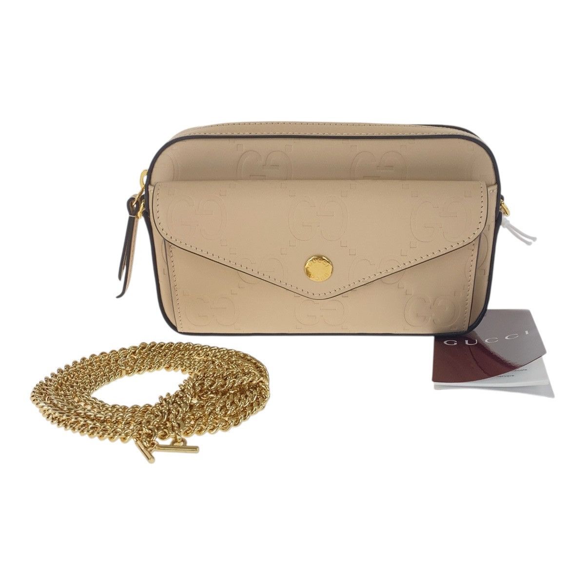 Gucci Gucci Gucci Leather Shoulder Bag Leather Crossbody Bag Size ONE SIZE - 1 Thumbnail