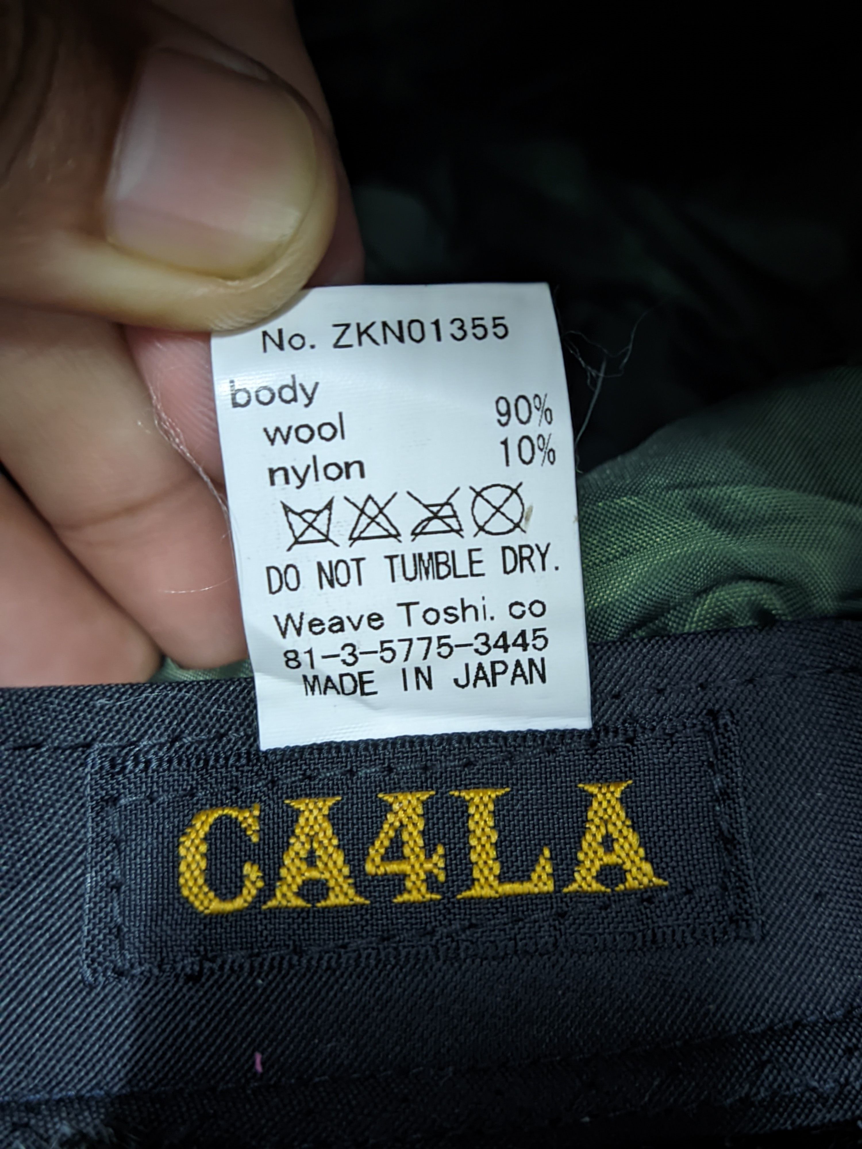 CA4LA Double Mackinaw Wool Benaie Cold Weather By CA4LA Size ONE SIZE - 6 Thumbnail
