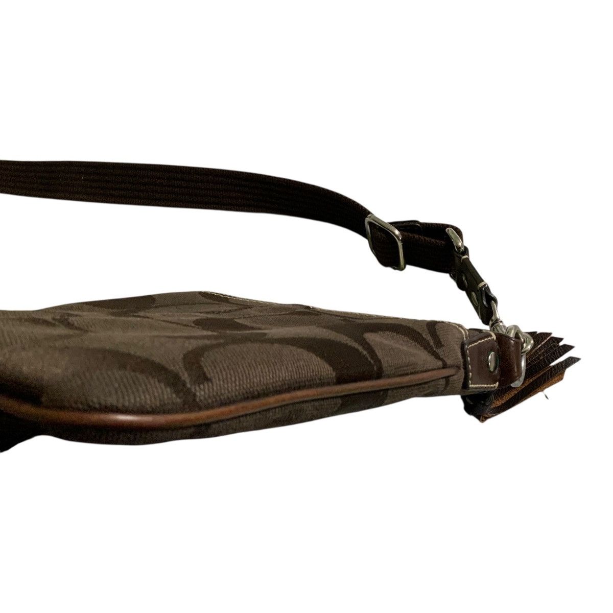 Coach Archival Coach 2006 Hamptons Python Stripe Swingpack Size ONE SIZE - 8 Thumbnail