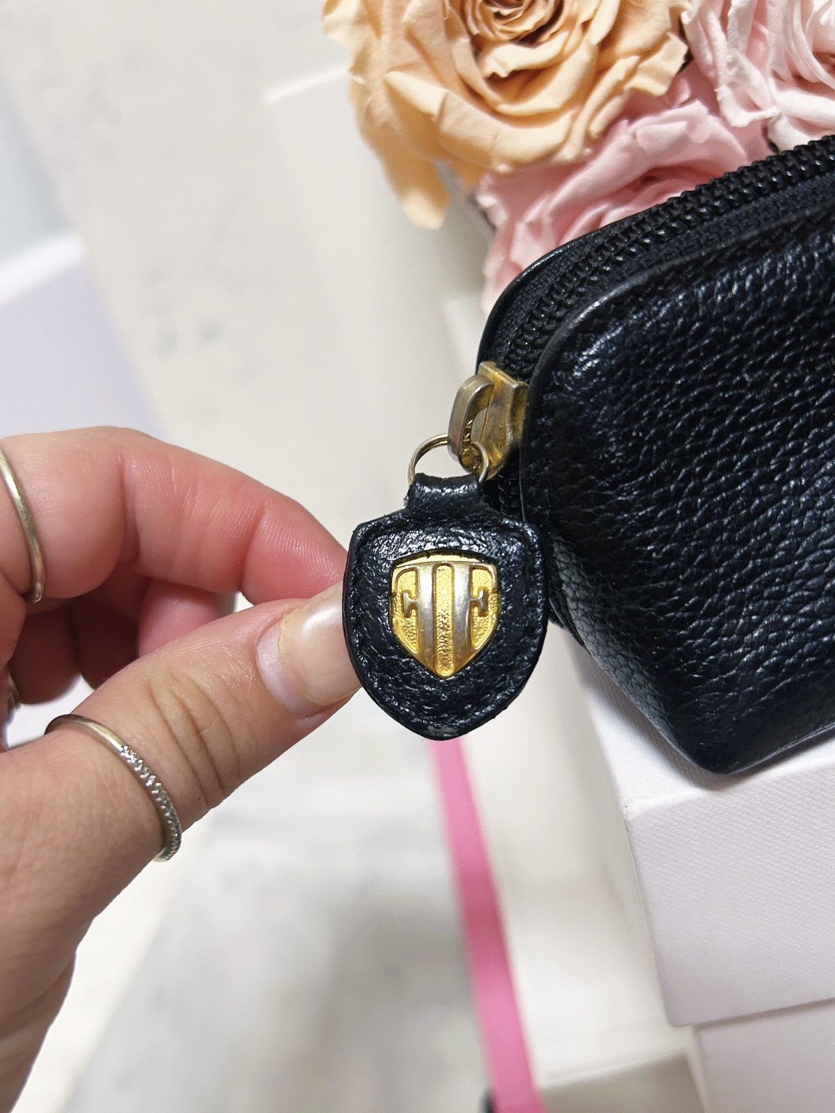 Escada Authentic Escada RARE Vintage Black Cosmetic / Pencil Bag Size ONE SIZE - 4 Thumbnail