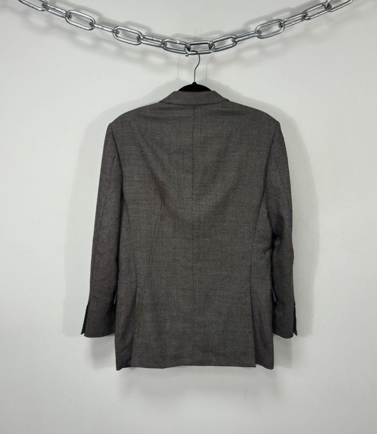 Suitsupply Suitsupply Men’s Micro Check Wool Blazer Jacket Sport Coat Size 38R - 3 Thumbnail